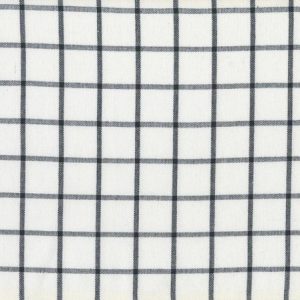 Easy Living Tea Towelling 992 - 286 Off White Black