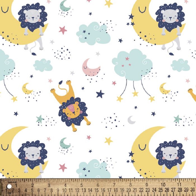 Sleepy Lion Flannel DX-4838-4F-1