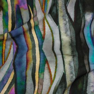 Digital Picasso Poplin Print 46152 - 01 Grey