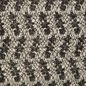 Lace Allover Sequins 200637 - 5001 Black