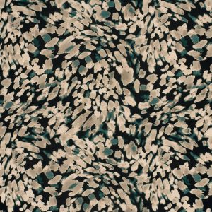Viscose Nylon Crepe Print 24101 - 025 Green