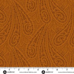 Grand Paisley A-5866-O - Persimmon