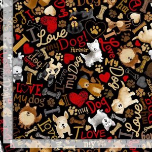 Tossed Dogs and Words CD3317 - Black