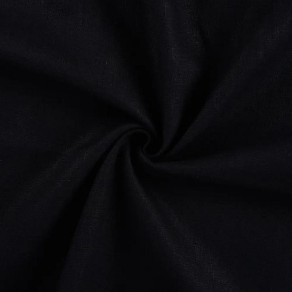 Linen Fabrizio 0352 – 690 Black | European Textiles