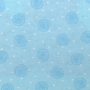 Comfy Flannel Squiggles 0019 - 11 Aqua