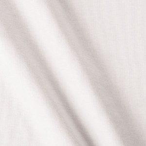 Cotton Interlock - White
