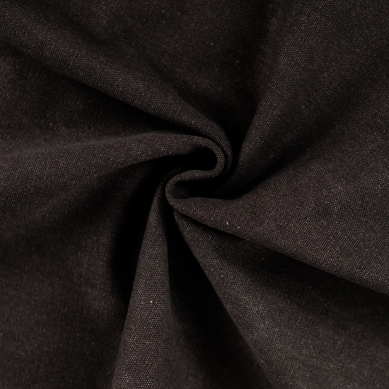 Heavy Waxed Canvas 0382 - 690 Black - Image 2