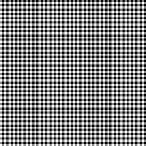 Mini Gingham 39161 - 199 White Black